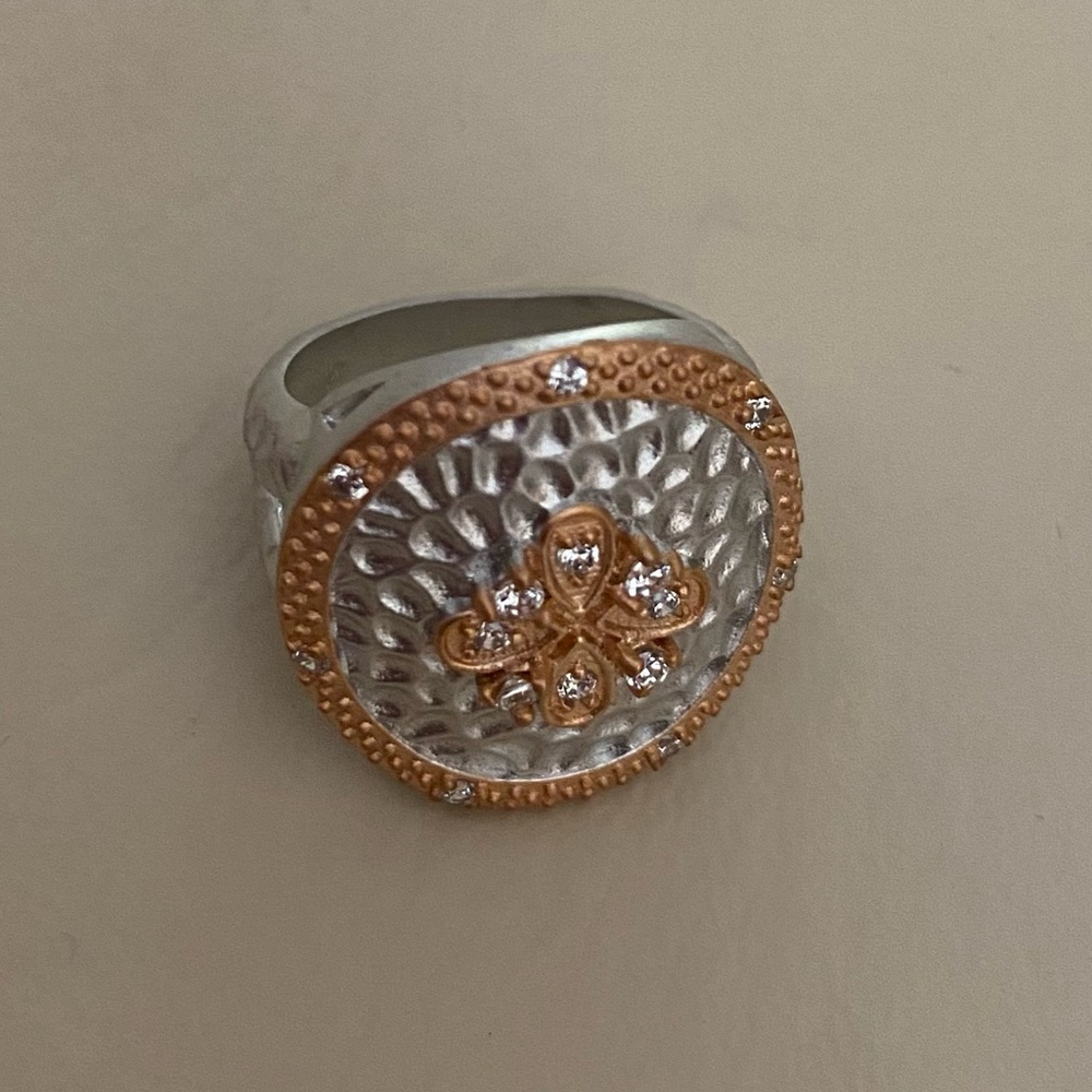 Freida Rothman Clover Shield ring - Picture 8 of 9